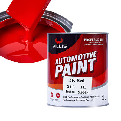 Auto Autolak Fabrikant Levert Meerdere Kleuren 2K Red Hot Selling OEM Beschikbaar Spray Autolak Vloeibare Coating Goede prijs