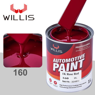 Fabriek directe verkoop WILLIS 1K Kleurverf Vloeibare coating voor auto boot verf Automotive reparatie basecoat Refinish Plastic coating
