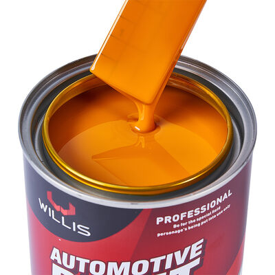 WILLIS 1K Basecoat Automotive Acrylic Spray-On Coating for Car Boat Refinish Plastic Coating Model 154 Pigment-Based Liquid
