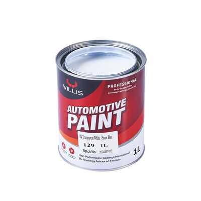 1K Transparante Witte Auto Repair Liquid Coating High Performance Eco Friendly Acrylic Resin Car Plastic Coating MSDS