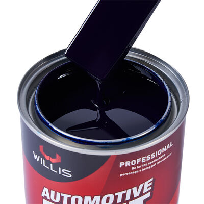 Willis 1K Auto Refinish Basecoat Solid Purple Blue Acrylic Harz Coating Putty Paint Automotive Coating Uit China