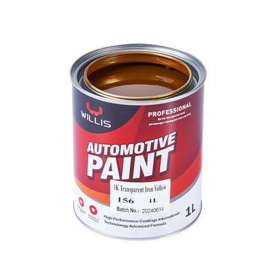 1K Transparante IJzergele Grondlak Autolak Acrylhars Vloeibare Coating voor Auto-herstel OEM Beschikbare Autolak Verdunner