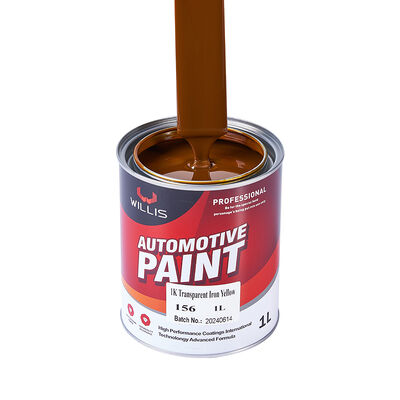 1K Transparante IJzergele Grondlak Autolak Acrylhars Vloeibare Coating voor Auto-herstel OEM Beschikbare Autolak Verdunner