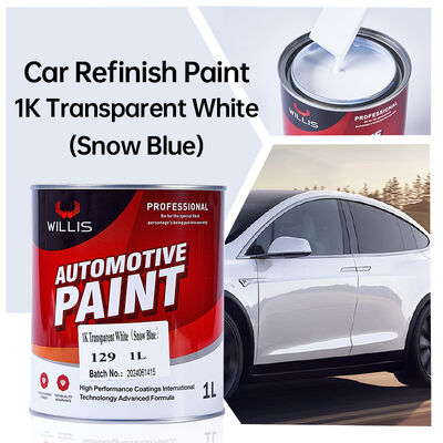 Hoge Kwaliteit Transparante Witte 1K Acrylhars Autolak Vloeibare Coating voor Auto's van Autolakfabriek