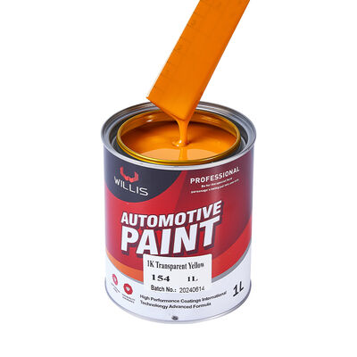 1K Basislaag Automotive Acryl Verf Coating Vloeibare Spray-Op Coating voor Auto Herstel Gemaakt door Autolak Fabrikanten