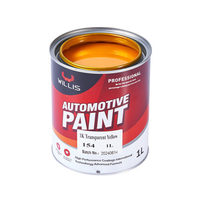 1K Basislaag Automotive Acryl Verf Coating Vloeibare Spray-Op Coating voor Auto Herstel Gemaakt door Autolak Fabrikanten