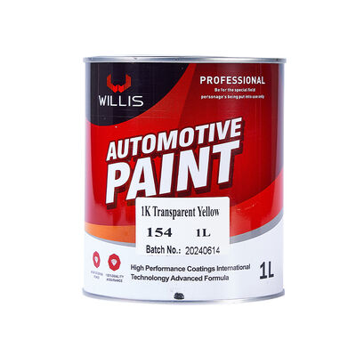 1K Basislaag Automotive Acryl Verf Coating Vloeibare Spray-Op Coating voor Auto Herstel Gemaakt door Autolak Fabrikanten