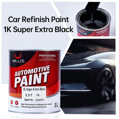 Super Extra Zwart 1K Autolak Beschermingscoating High-Performance Kleurherstel voor Spuitapplicatie