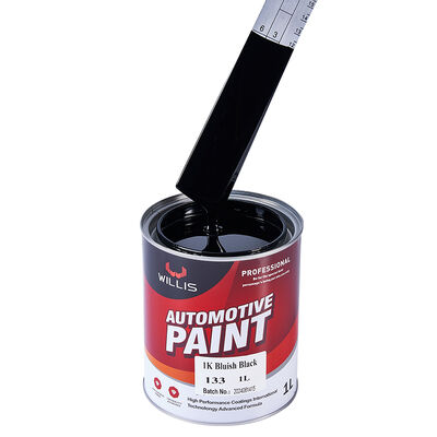 1k Blauwzwart Acryl Auto Refinish Verf Decoratieve Body Filler en Reparatie Coating