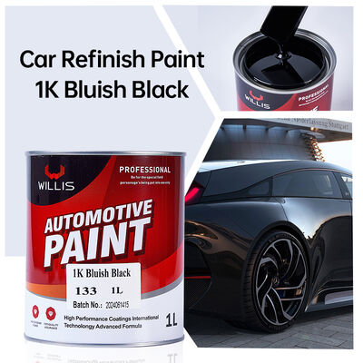 1k Blauwzwart Acryl Auto Refinish Verf Decoratieve Body Filler en Reparatie Coating