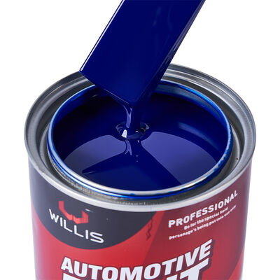 1K Ultramarine Blauwe Autospray Verf Eéncomponent Acrylhars Vloeibare Autoreparatie Verf Vaste Kleur Scheepsroute Made in China