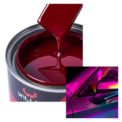 1K Paars Rood 1K Auto Spray Paint1K Kleur Verf Auto Verf Fabriek Directe verkoop Super lage prijs