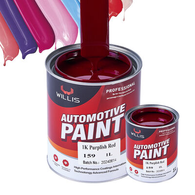 1K Paars Rood 1K Auto Spray Paint1K Kleur Verf Auto Verf Fabriek Directe verkoop Super lage prijs
