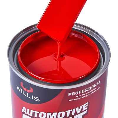 1K Helder Rood Acrylhars Vloeibare Autosprayverf Eéncomponent Autolak met OEM\ODM Services Willis China