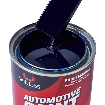 1K Acrylhars Vloeibare Verf voor Autoherstel Effen Blauw Meer Eéncomponent Autolak Gemaakt in China