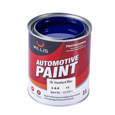 Willis 1K Blue Car Paint From China Automotive Standard Basecoat with Acrylic Resin Coating