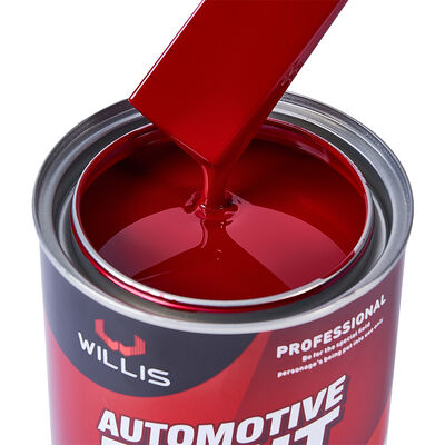 Hoge Prestaties 1K Pure Effen Kleur Basislaag Auto Coating Fabriek Autolak met Acryl Metallic Tinten voor Auto Herstel