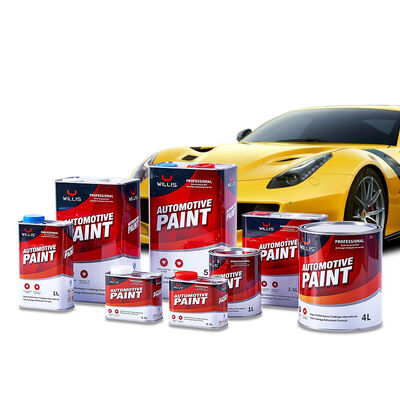 Factory Low-Priced 1K Solid Pearl Car Paint Special Blue Spray Binder Resin Acrylic Liquid Coating Paint Mixing Putty Thinner