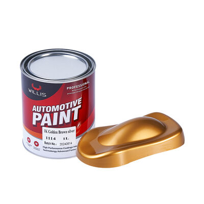 Factory Direct 1K Pearl Car Paint Strong Metallic Finish Ultra-Low Price; 2K Solid Color Primer 1K Binder Resin Coating Paint