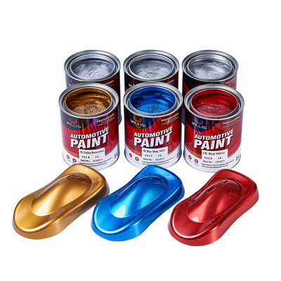 Factory Direct 1K Pearl Car Paint Strong Metallic Finish Ultra-Low Price; 2K Solid Color Primer 1K Binder Resin Coating Paint