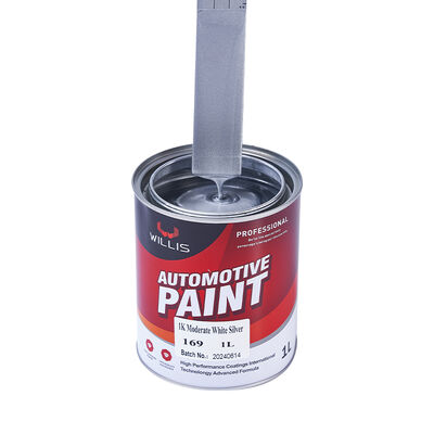 1K Factory Supplied Automotive Paint Coating Spray Multicolor Mixed Paint Automotive Thinner Including 1K Metallic Silver