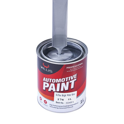 High Quality 1K Fine Bright White Silver Coating Ultra-Low Price Medium Brightness Strong Adhesion OEM Acceptable Liquid Coating