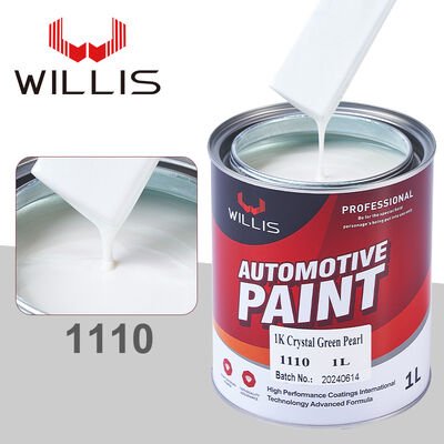 Automotive Weather Resistant Acrylic Resin 1K Purple Pearl Paint with Clear Coat and Hardener Spray Application