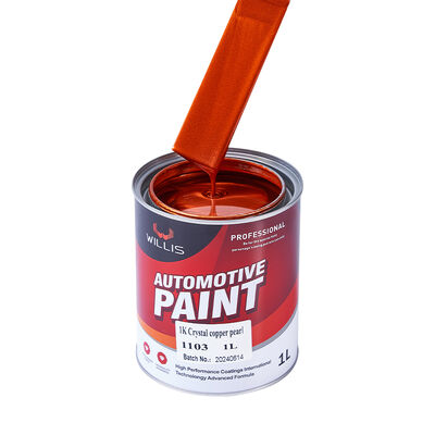 Factory Supply OEM WILLIS 1K Pearl Paint Liquid Coating Acrylic Resin Automotive Car Refinishing Spray