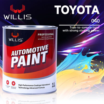 Aanpasbare kleur Hoge glans Snelle drooging 2K vaste verf voor automotive afwerking en auto touch-up