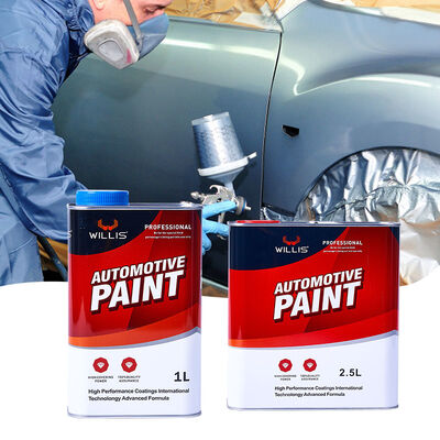 Willis W990 Heldere Acrylhars Glanzende Coating voor Autolak Herstel met Plastic Coating Eenvoudige Spuitapplicatie