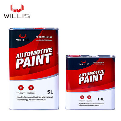 Willis W990 Heldere Acrylhars Glanzende Coating voor Autolak Herstel met Plastic Coating Eenvoudige Spuitapplicatie
