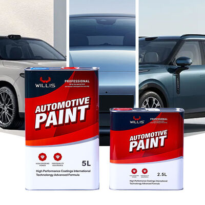 Willis W980 Hoogglans Blanke Lak Automotive Acrylhars Vloeibare Coating Topcoat Spuitverf voor Auto's Boten Plastic Oppervlakken