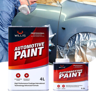 Willis W980 Hoogglans Blanke Lak Automotive Acrylhars Vloeibare Coating Topcoat Spuitverf voor Auto's Boten Plastic Oppervlakken