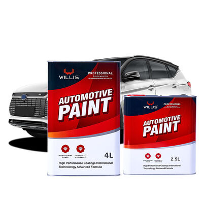 Willis Brands Glanzende Heldere Vernis Acrylhars Makkelijk Spuitbare Vloeibare Autolak Coating voor Auto Herstel