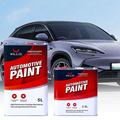 Willis Brands Glanzende Heldere Vernis Acrylhars Makkelijk Spuitbare Vloeibare Autolak Coating voor Auto Herstel
