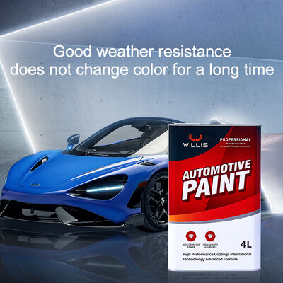 Willis High Solid 2K Acrylic Automotive Clear Coat Matte UV Liquid Lack Car Refinish Repair Coating Auto Plastic Coating