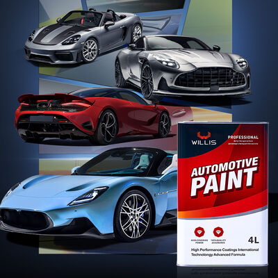 Willis High Solid 2K Acrylic Automotive Clear Coat Matte UV Liquid Lack Car Refinish Repair Coating Auto Plastic Coating