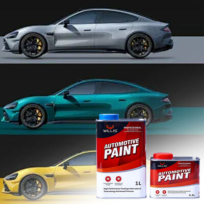 Willis High Solid 2K Acrylic Automotive Clear Coat Matte UV Liquid Lack Car Refinish Repair Coating Auto Plastic Coating