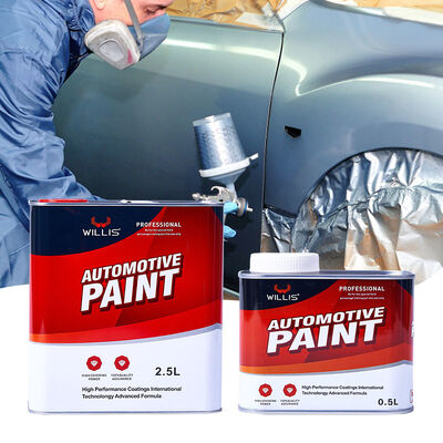 Permanent UV Protection Car Paint Kit: High Gloss 2K Clear Coat System with Hardener & Varnish, Wholesale Factory Set