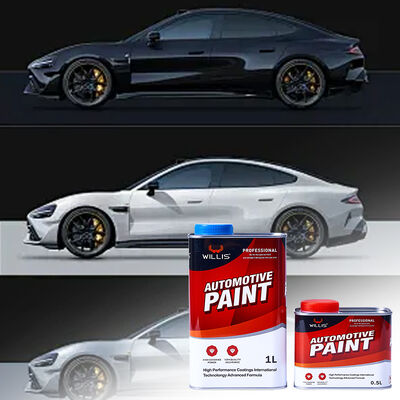 Hoge Kwaliteit WILLIS Automotive 2K Autospraylak Lak Vloeibare Coating Hoogglans Reparatie Plastic Bootlak