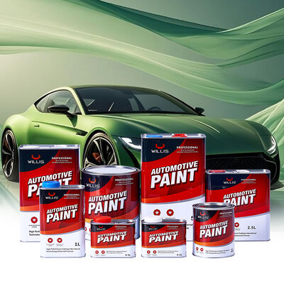 Hoge Kwaliteit WILLIS Automotive 2K Autospraylak Lak Vloeibare Coating Hoogglans Reparatie Plastic Bootlak