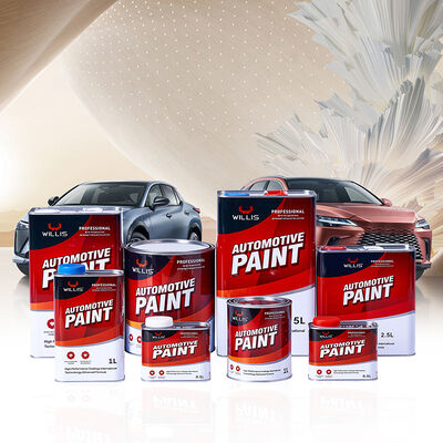 Hoge Kwaliteit WILLIS Automotive 2K Autospraylak Lak Vloeibare Coating Hoogglans Reparatie Plastic Bootlak