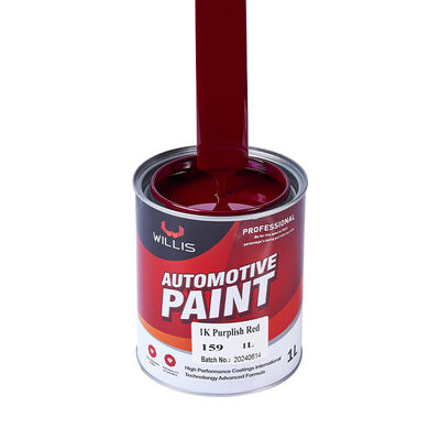 Fabrieksdirect 1K Purple Red Car Paint Thinner Liquid Curing Agent voor voertuigverfsproeiverf en -coatingreparatie
