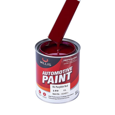 Fabrieksdirect 1K Purple Red Car Paint Thinner Liquid Curing Agent voor voertuigverfsproeiverf en -coatingreparatie