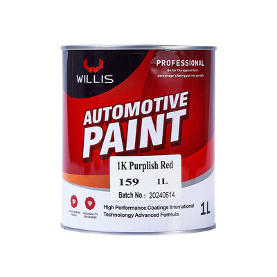 Fabrieksdirect 1K Purple Red Car Paint Thinner Liquid Curing Agent voor voertuigverfsproeiverf en -coatingreparatie