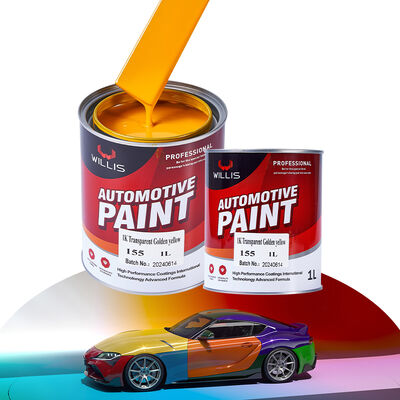 Hew Verkoop Automotive Color Master Paint Series Coating Paint Product Matte Zwarte Verf
