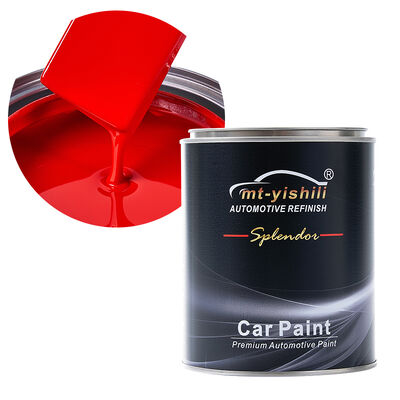 Factory Supply 1K Bright Red Car Paint - ONE-Component Acrylic Coating for Automotive Refinish, Automotive Paint Clear Coat