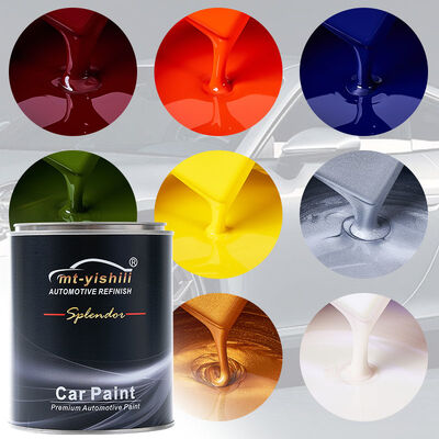 Extra Black Auto Paint | 1K Acrylic Resin Car Coating for Professional Refinish | Spray Paint with Solvent | Factory Price