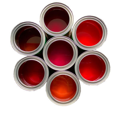 Taaie 2K baseren Rode UV Bestand Autorefinish-Verf Twee Component