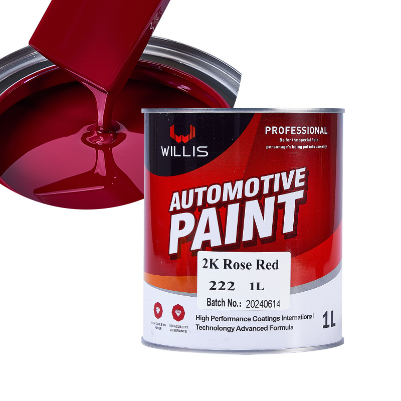 2K Roze Rood 2K Solid Verf Voor Automobiel / Reclame Merk OEM / ODM Geaccepteerde spuit auto verf
